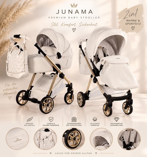 Junama kombikinderwagen - kombikinderwagen, &