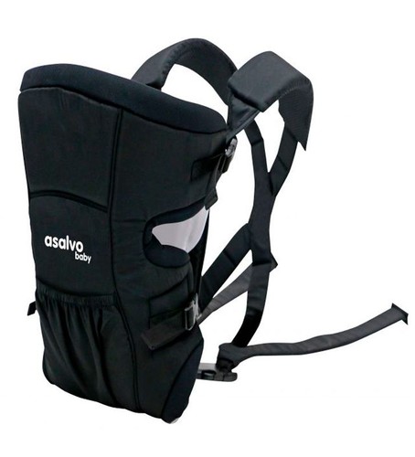 Asalvo babytrage schwarz - babytrage,