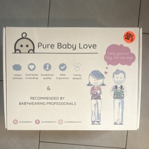 Pure baby love babytrage - love,