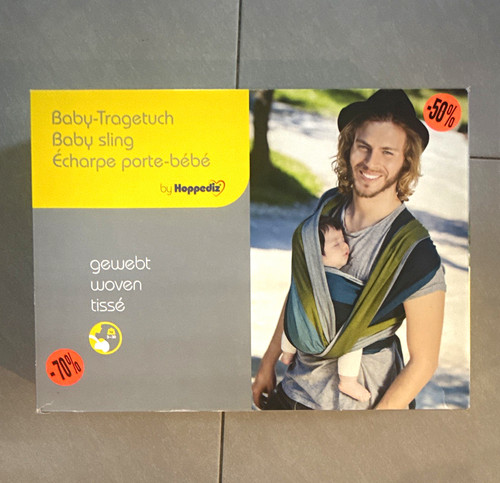 Hoppediz tragetuch gewebt - hoppediz, für
