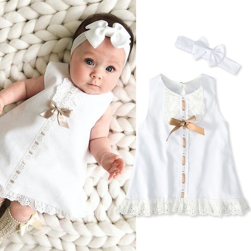 Girls baby sleeveless - , bow