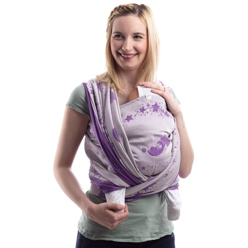 Tragetuch violet shine - tragetuch, 70cm
