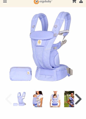 Ergobaby babytrage blau - ergobaby, mit